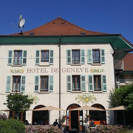 Hotel De Geneve Et Restaurant , Faverges-Seythenex Dış mekan fotoğraf