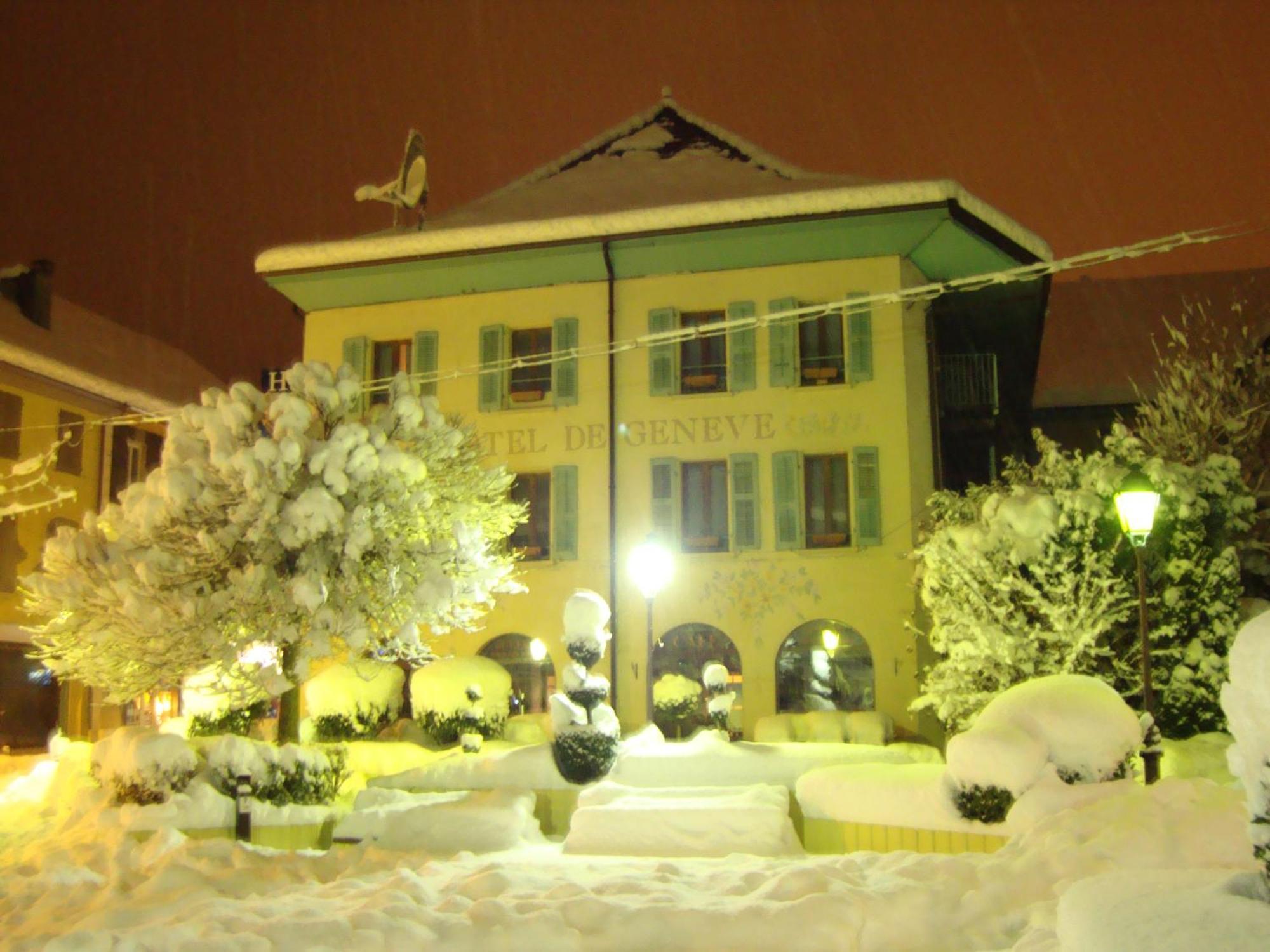 Hotel De Geneve Et Restaurant , Faverges-Seythenex Dış mekan fotoğraf