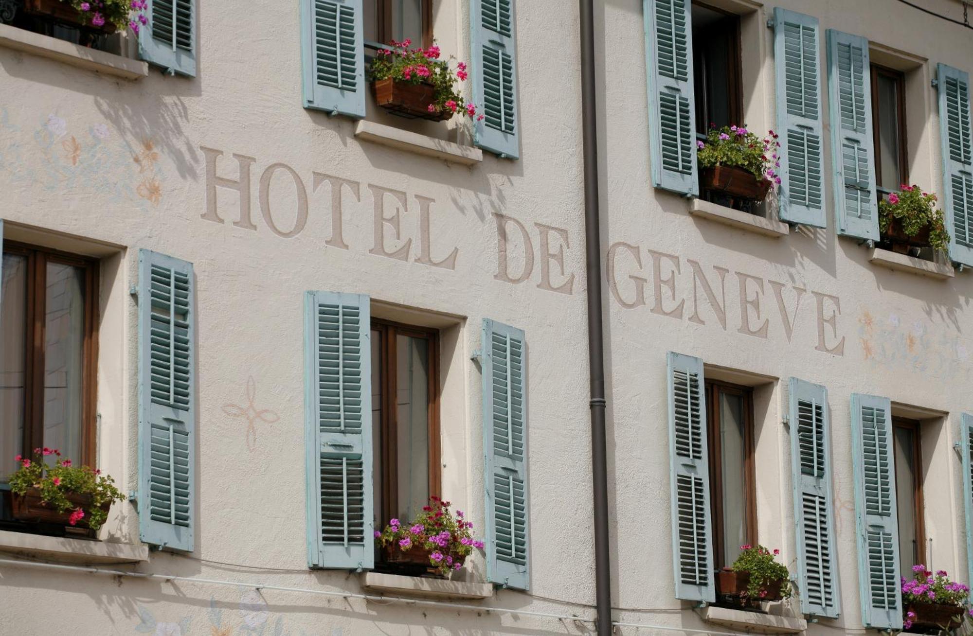 Hotel De Geneve Et Restaurant , Faverges-Seythenex Dış mekan fotoğraf