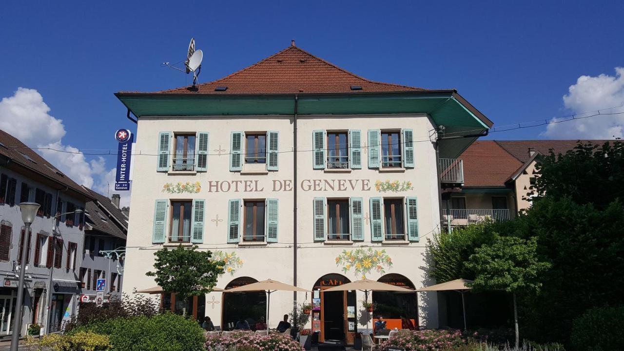 Hotel De Geneve Et Restaurant , Faverges-Seythenex Dış mekan fotoğraf